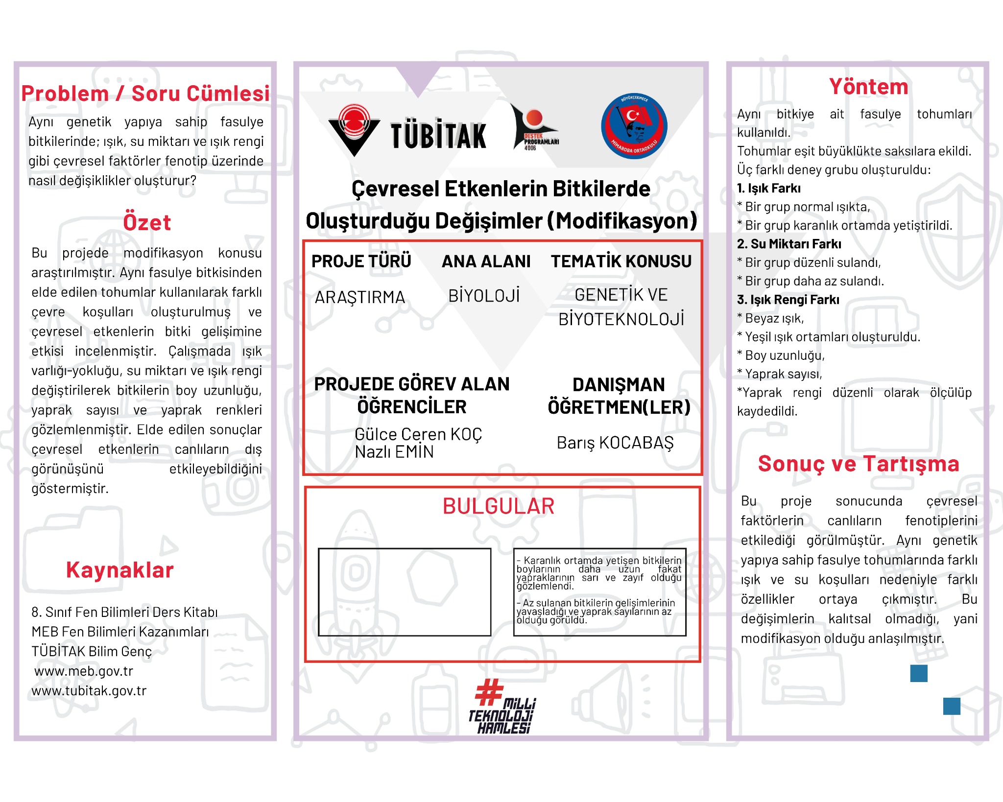 Çevresel Etkenlerin Bitkilerde Oluşturduğu Değişimler